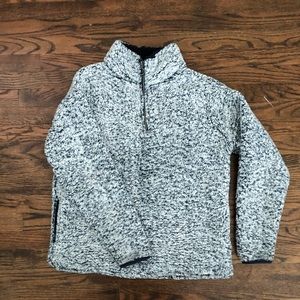 Quarter Zip Sherpa